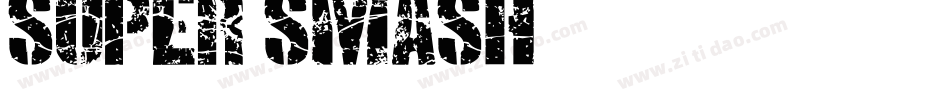 Super Smash字体转换